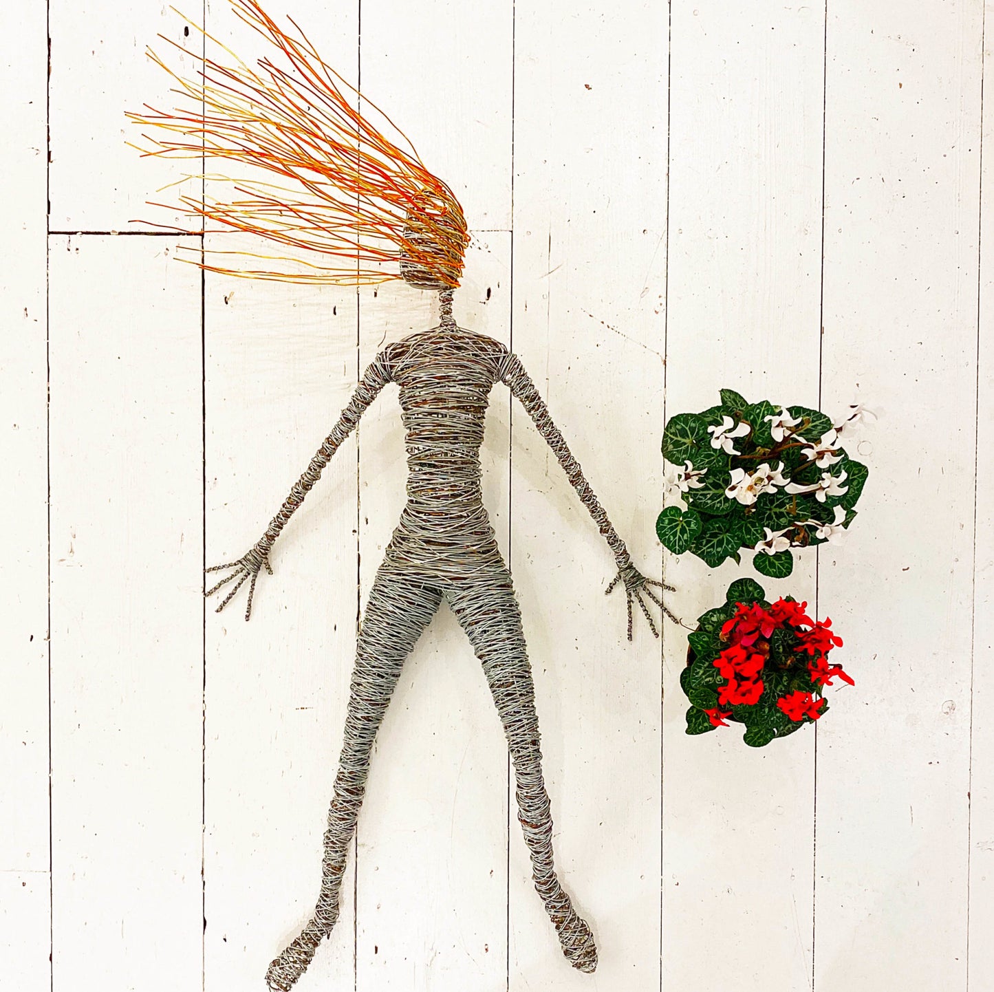 Rachel Ducker || Handmade Wall Mounted Figure