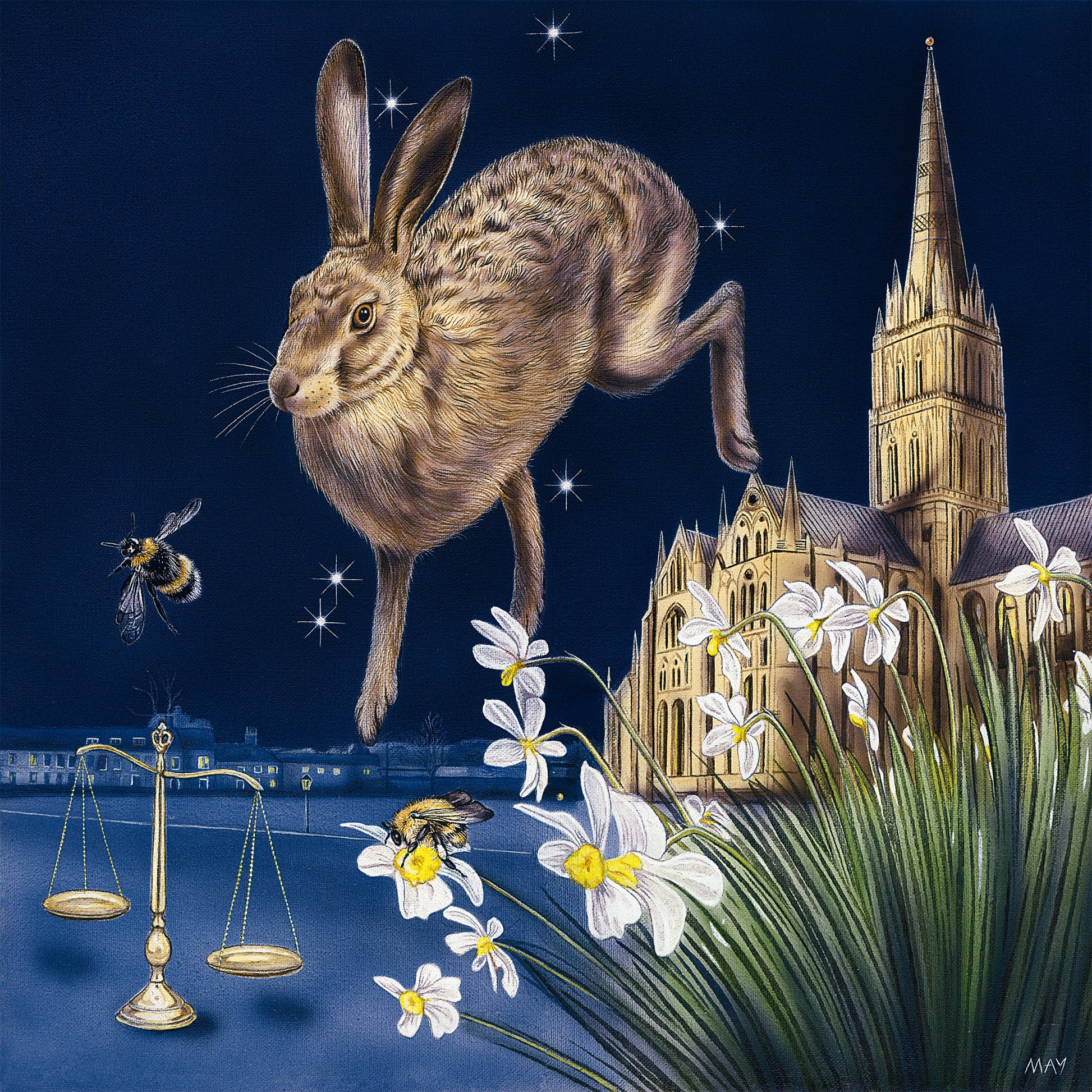 hare with libra constellation