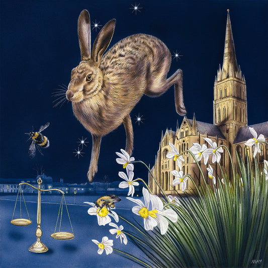 hare with libra constellation